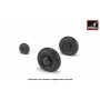 ARMORY AW48036 [1:48]  An-2/An-3 Colt  wheel s w/weighted tires