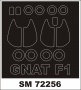 MONTEX  SM72256  Folland Gnat F.1