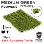 PFFL2602 Samoprzylepne kępki modelarskie 6mm-roślinność Medium Green